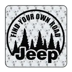 Find Your Own Road - Jeep Aufkleber 2