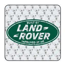 Autocollant Land Rover Improved By Me 2