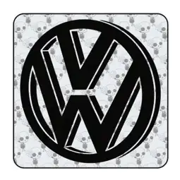 Pegatina VW Logo. Vinilo de alta calidad, soporta perfectamente la intemperie, apto incluso para náutica. Pégala donde quieras, 2