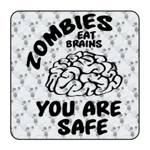 Zombies Eat Brains Aufkleber