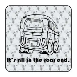 It's all in the rear Sticker 2