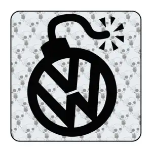 VW Bomb Sticker