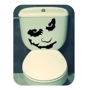 Pegatina The Joker. Vinilo de alta calidad, soporta perfectamente la intemperie, apto incluso para náutica. Pégala donde quieras