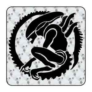 Autocollant Alien
