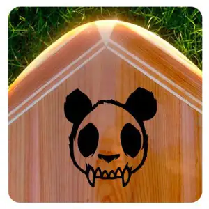 Panda Aufkleber