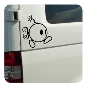 Bomba Super Mario Aufkleber