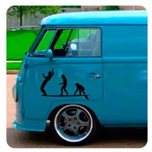 Autocollant Longboard Evo