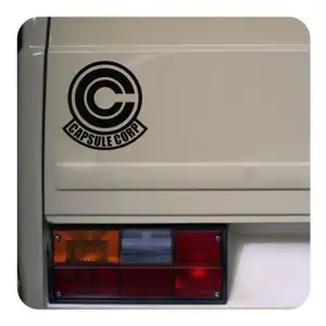 Capsule Corp Aufkleber