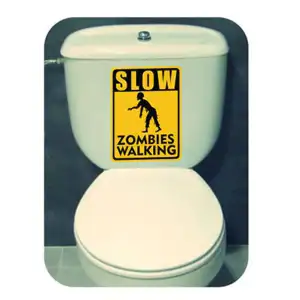 Autocollant Slow Zombies Walking