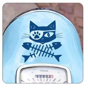 GATOS RASPAS Aufkleber