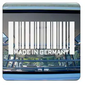 MADE IN GERMANY Aufkleber
