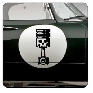 PISTON Sticker