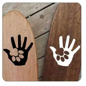 HUELLAS HOMBRE PERRO Sticker