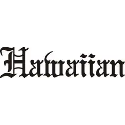HAWAIIAN Aufkleber